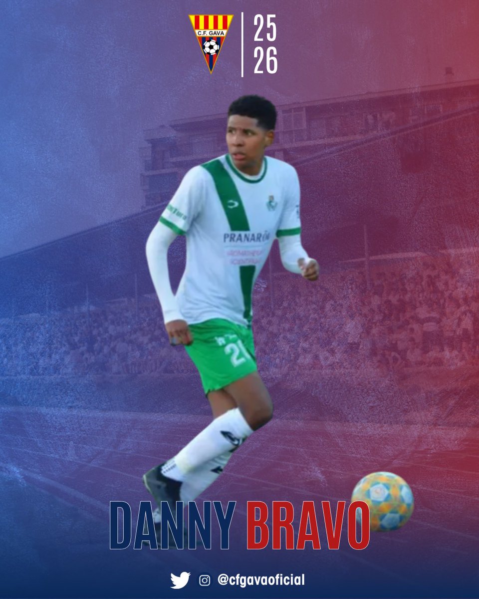 cfgavaoficial's tweet photo. FITXATGE | ✍️
🔒 Incorporem al defensa Danny Alberto Bravo Cruz per a sumar més seguretat.
🔙 Arriba procedent del @udmolletense, segon classificat de #2Cat2.
#SentimentBlaugrana https://t.co/vRVyOKybex