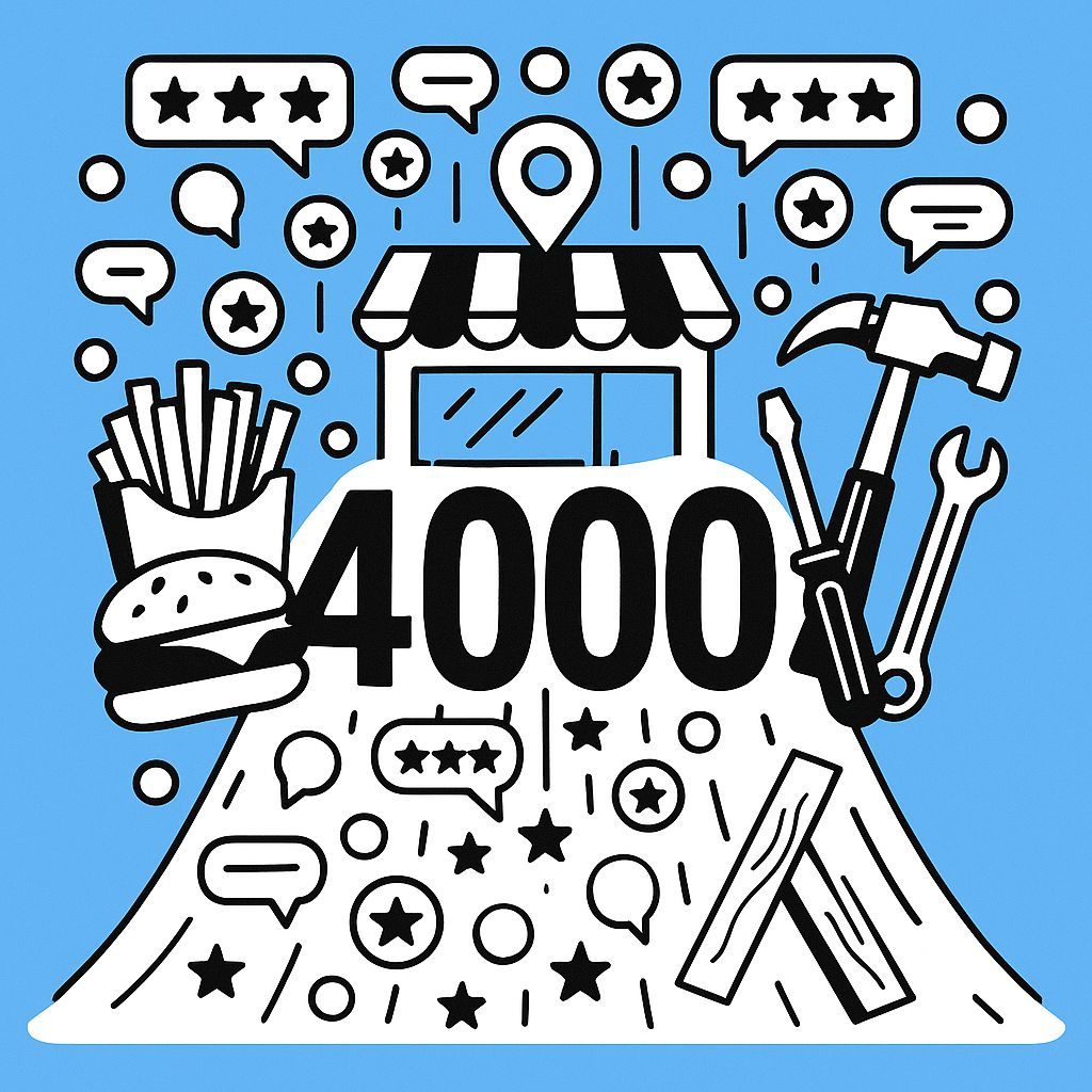 📊 3 993 avis Google par magasin. Castorama fait partie des enseignes les plus commentées de France. Oui, plus que la plupart des supermarchés. La e‑réputation devient un actif business. #Entreprendre