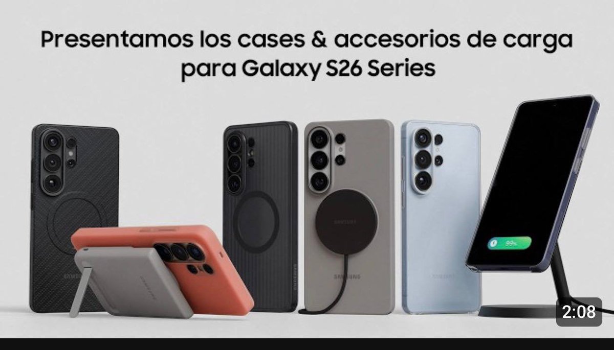 Accesorios Oficiales para la Gama S26 de Samsung ❤️