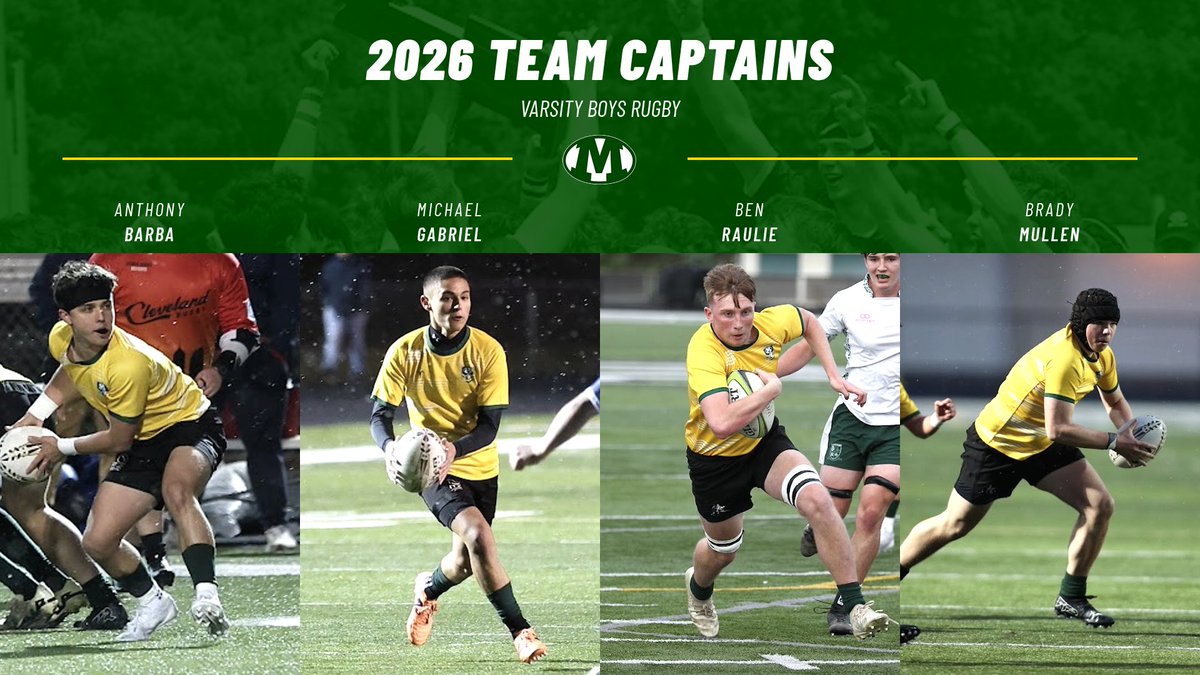 MedinaRugby's tweet photo. Leading the way for 2026➡️

Congratulations to our 2026 Team Captains as voted by their teammates &amp; coaches.

@medinaathletics @MedinaBoosters @MCScomm1 https://t.co/kU0NbkuT26