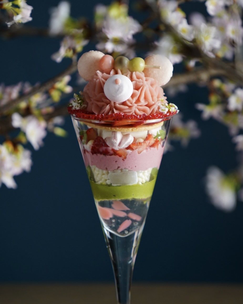 Number Kuma難波 ━━━━パフェのご紹介━━━━━ 『 花より団子、熊