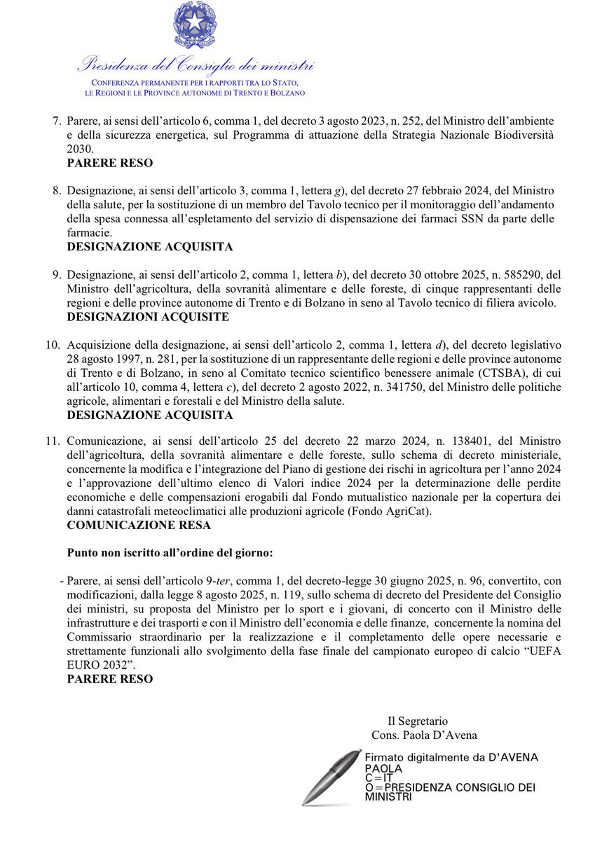 Ieri è arrivato anche il parere positivo della Conferenza Stato Regioni al commissario per Euro 32. Altra bella notizia per il nuovo stadio della Roma