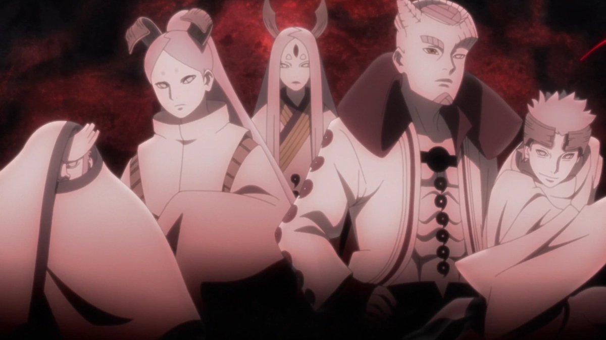 The Otsutsuki clan and storyline will forever be my favorite thing in BORUTO 

I hope there still is a main branch out there - Shibai too - and that the final arc is centered on them before or after the Kawaki/Boruto fight