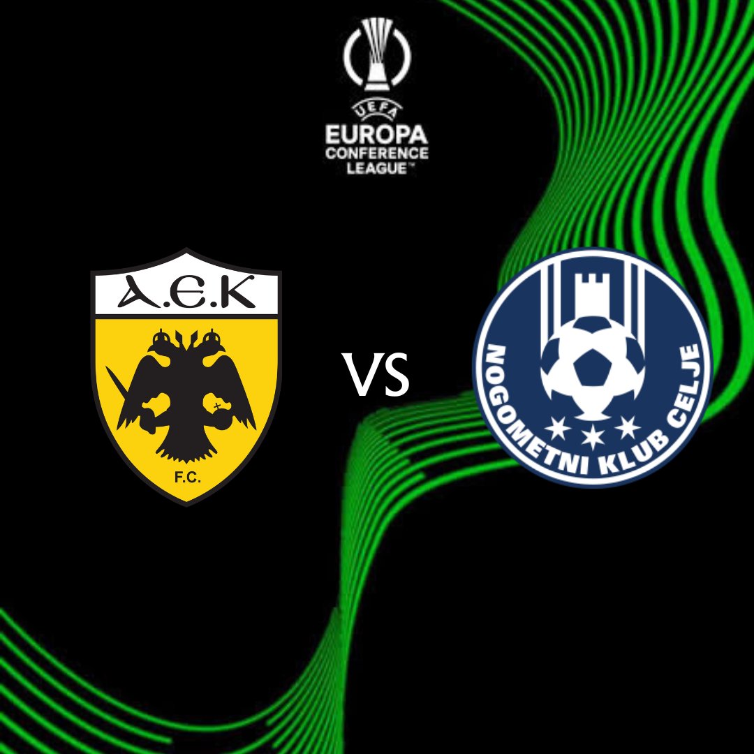 HellasFooty's tweet image. 🇪🇺 OFFICIAL: AEK will face NK Celje in the Conference League round of 16!

🟡🦅🇬🇷

#AEK #aekfc #UECL