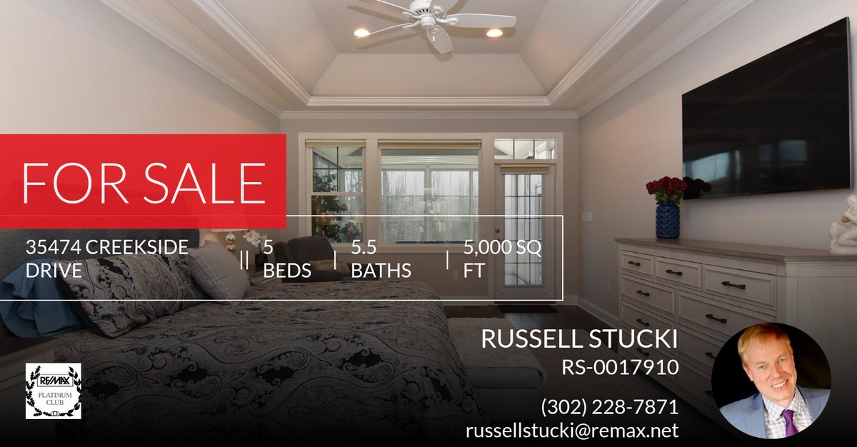 RussellStucki's tweet photo. Are you looking for a home in the REHOBOTH BEACH area? If so, check out this listing before it's gone! Give me a call at (302) 228-7871 for more information.

Russell Stucki https://t.co/7BAf4o9RgG https://t.co/TTc6ZiTYJ9