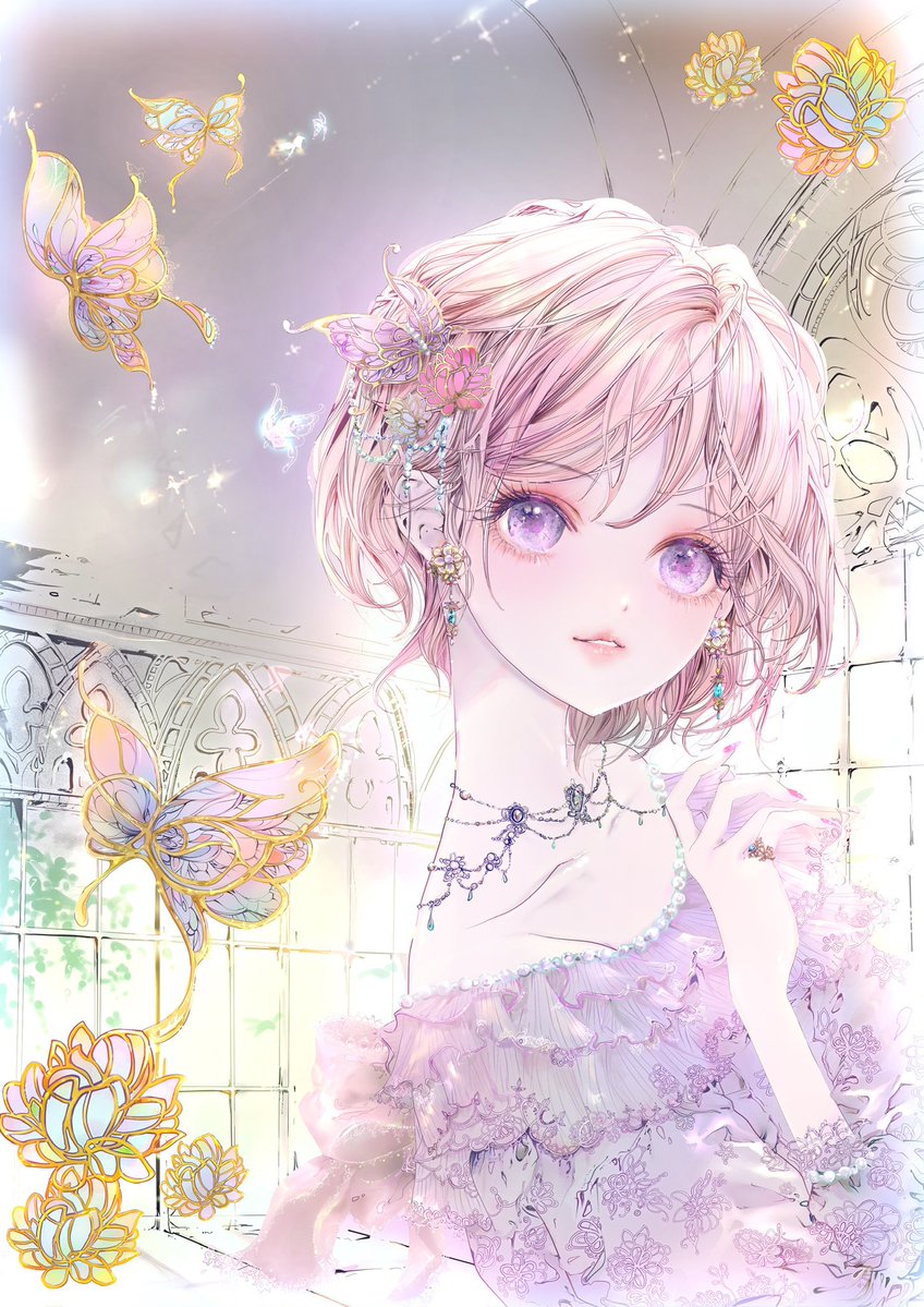 skeb納品致しました
装飾もジュエリーもレースも頑張って描き描きしたので喜んで頂けると嬉しいな
#skeb
#イラスト