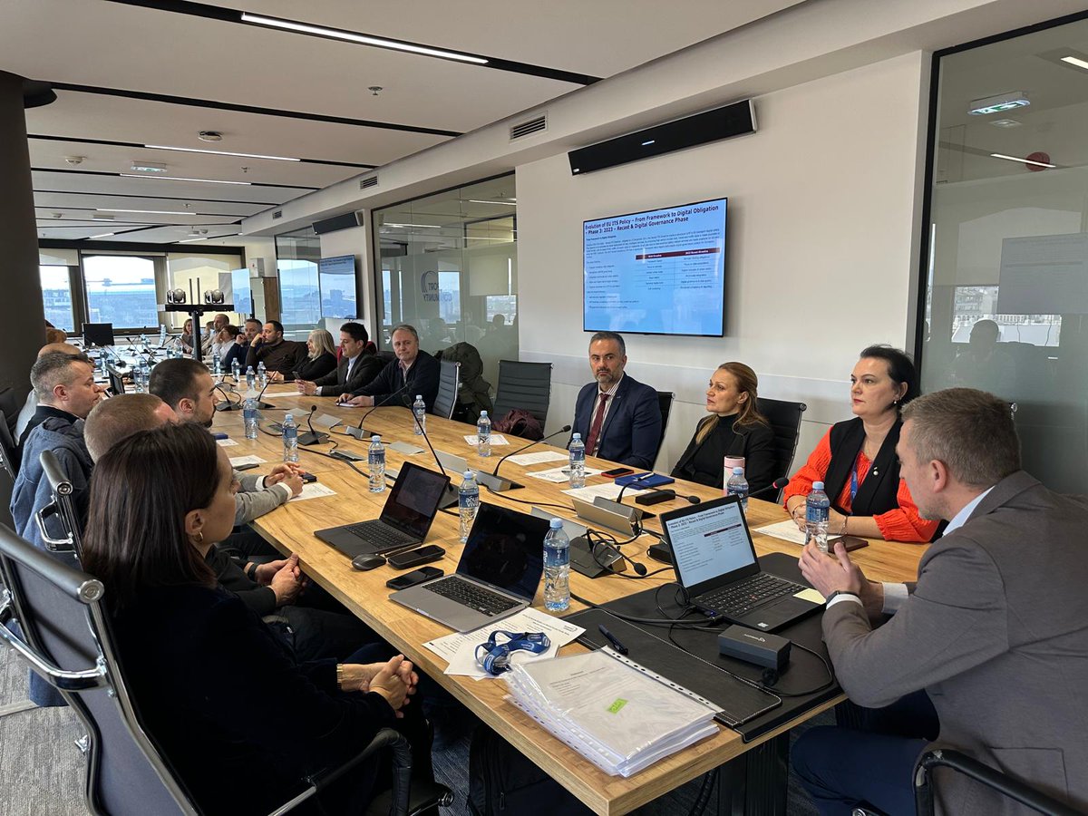 EUWB6_TCT's tweet photo. Our Belgrade workshop helped #Serbia prepare for #ITS National Body &amp; National Access Point implementation ✅

Through hands-on case studies, we mapped roles, identified gaps, &amp; assessed readiness, thus turning plans into action 🎯

Read more 👇
https://t.co/kAaO1YMeAz https://t.co/HMTQPNhiyW