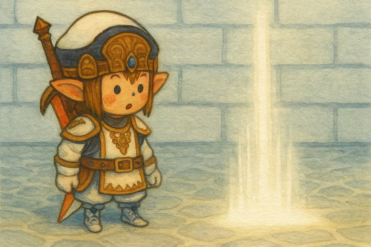 Nonnyun_FF11's tweet image. 既出かもですがー
テメナス中央３F　細長い部屋に？？？沸いてますー

#FF11　#テメナス　#Odin