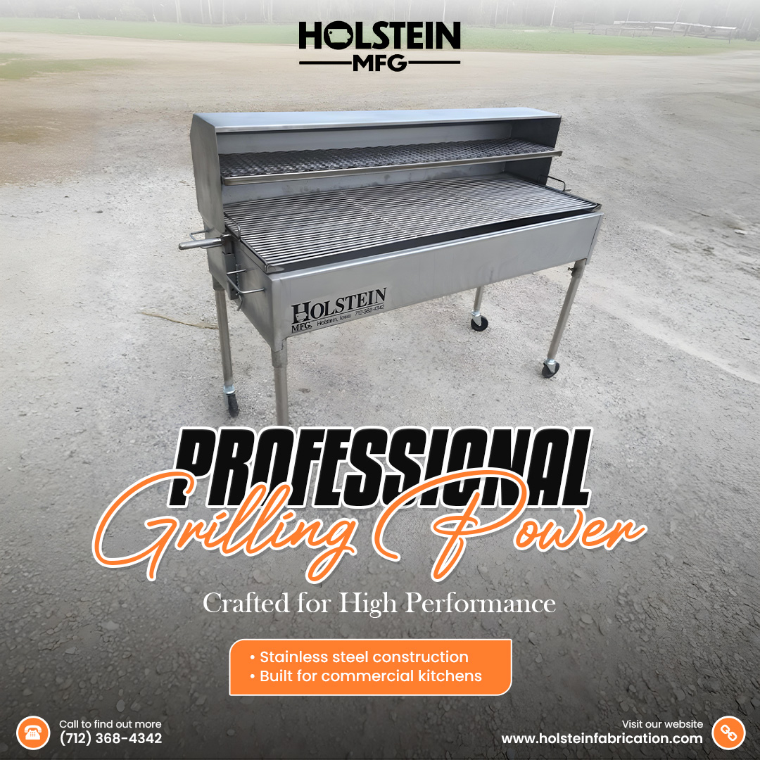 holsteinfabri's tweet image. Designed for professional kitchens, this stainless charcoal grill delivers durability, consistent heat, and easy maintenance for high-volume cooking.
holsteinmfg.com

#CommercialGrill #StainlessSteel #CharcoalCooking #FoodServiceEquipment #HolsteinMFG