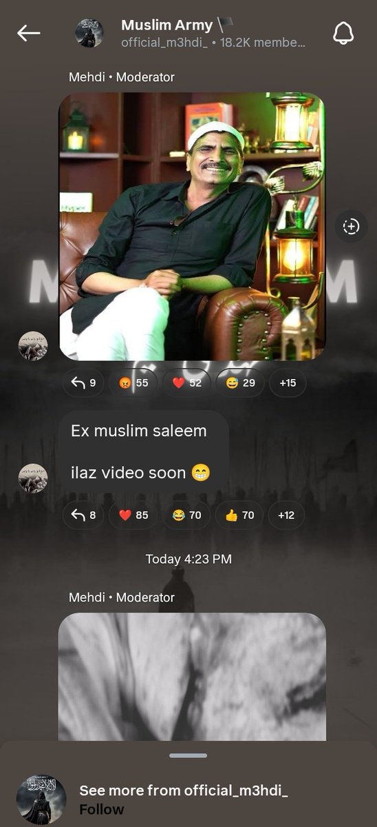 Voiceofhindus's tweet photo. Big Breaking 🚨 
Hello @DelhiPolice 
Instagram account official_m3hdi_
 openly confessed to BRUTAL attack on ex-Muslim Saleem Wastik! 

He told his followers before the attack "Ex Muslim Saleem ilaaz video soon"
After the attack he again posted "Ex muslim Salim ko hospital pahucha diya hai"

This is planned murder by Mehndi and his team, he also formed Muslim army on insta to do these type of attacks, Arrest him before he disappeared 🙏🏻