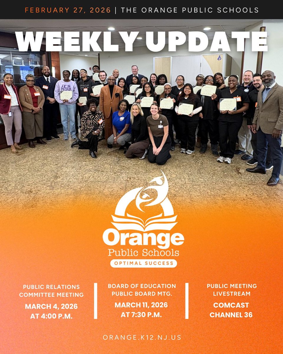 Orange Public Schools tweet media