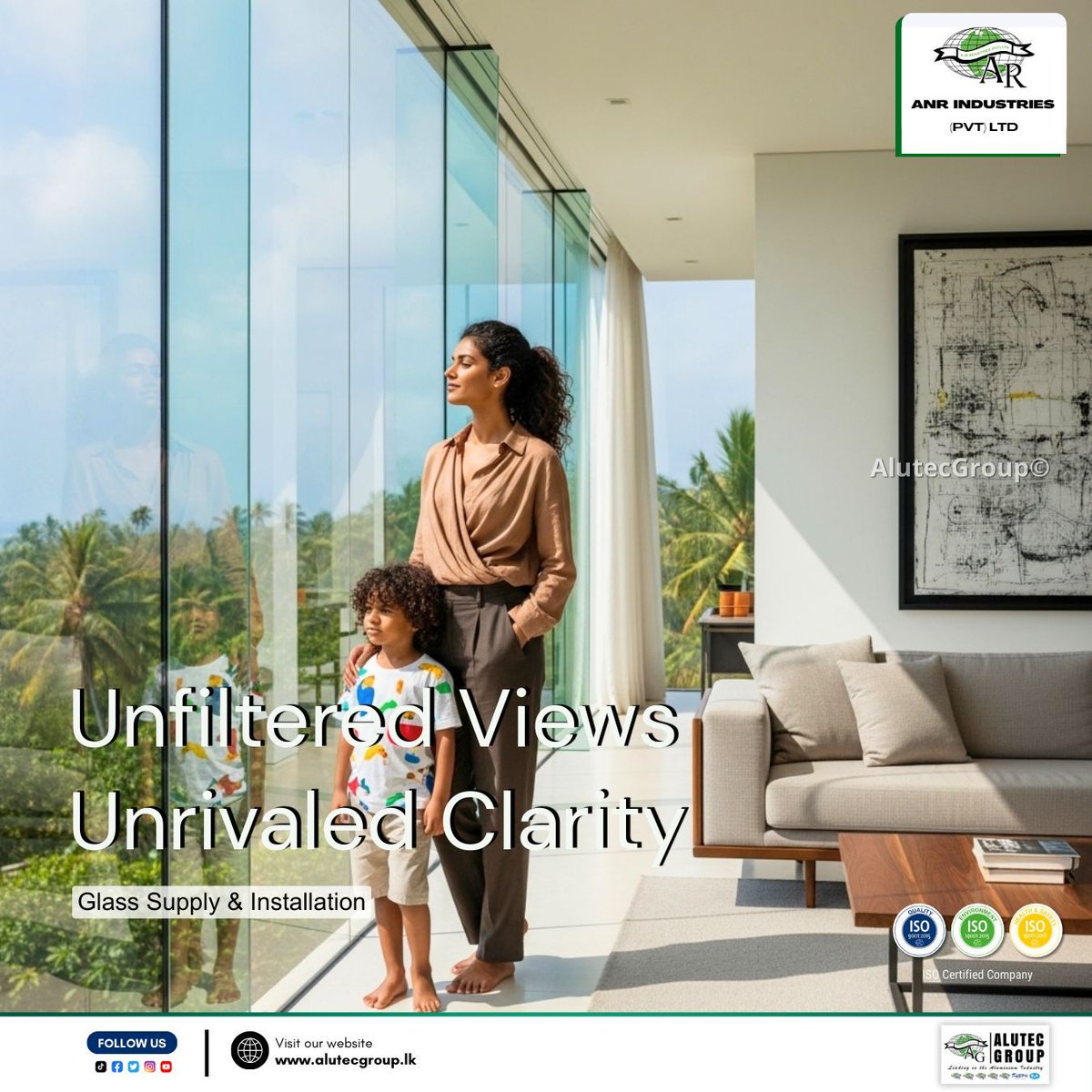 AlutecGroup's tweet image. The world looks better without barriers. ✨ Transform your property into a masterpiece of light. With Unfiltered Views and Unrivalled Clarity. Call 076 138 7452 today to book your free consultation. #Alutec #glasswalls #modernbuild #interiordecorsl #srilankarealestate
