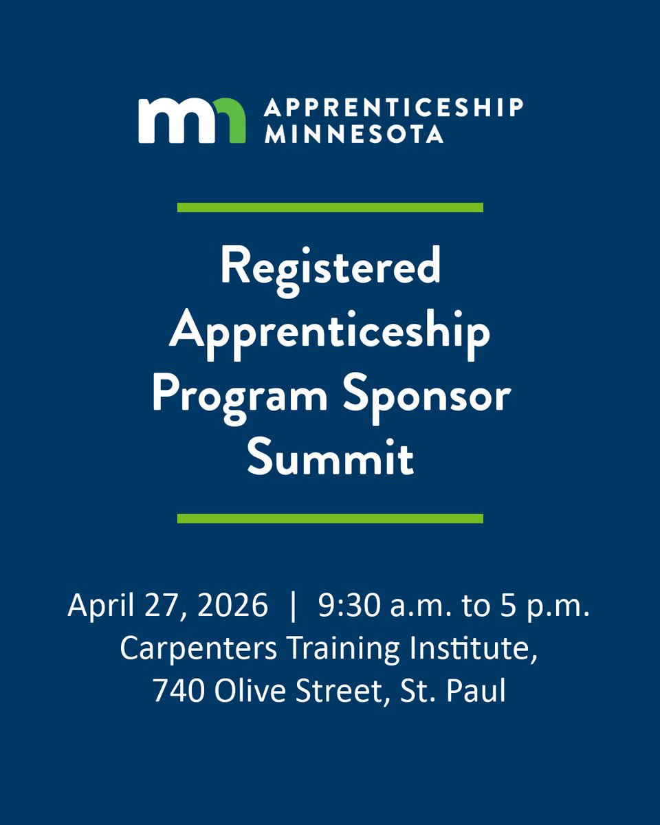 Apprenticeship Minnesota tweet media