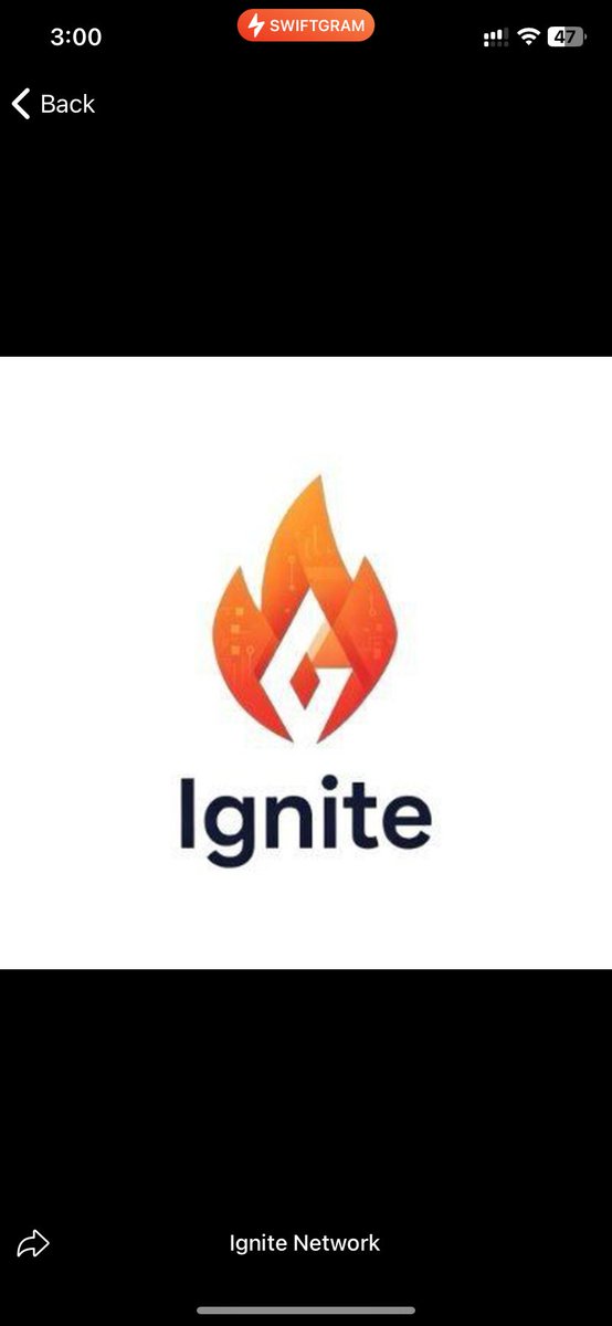 Okay this is really coming together. Yall heard of $Grass well $Ignite is about to be the next big #Node in the space keep your eyes peeled this Team is not playing 💯🔐