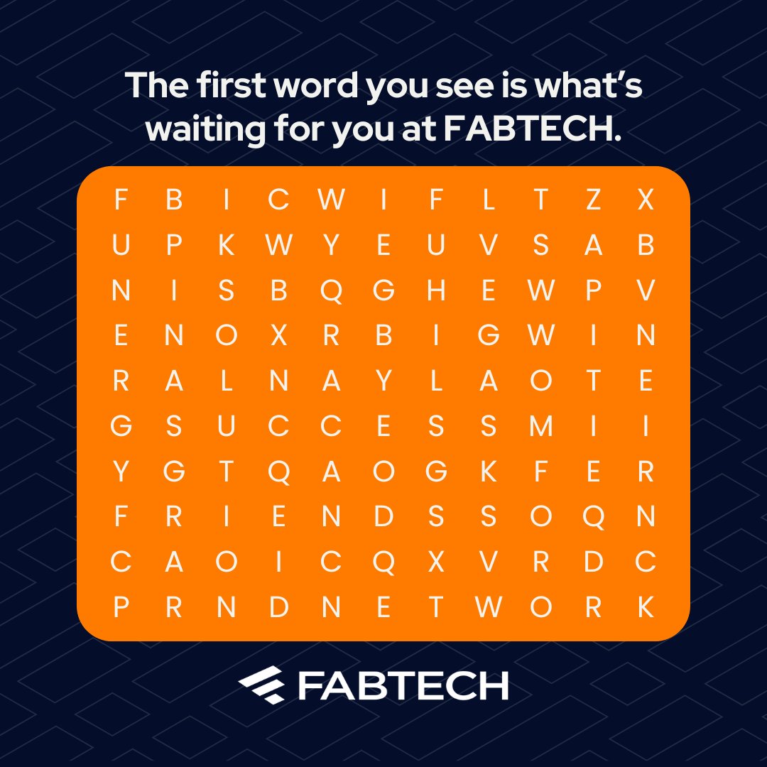 FABTECH tweet media