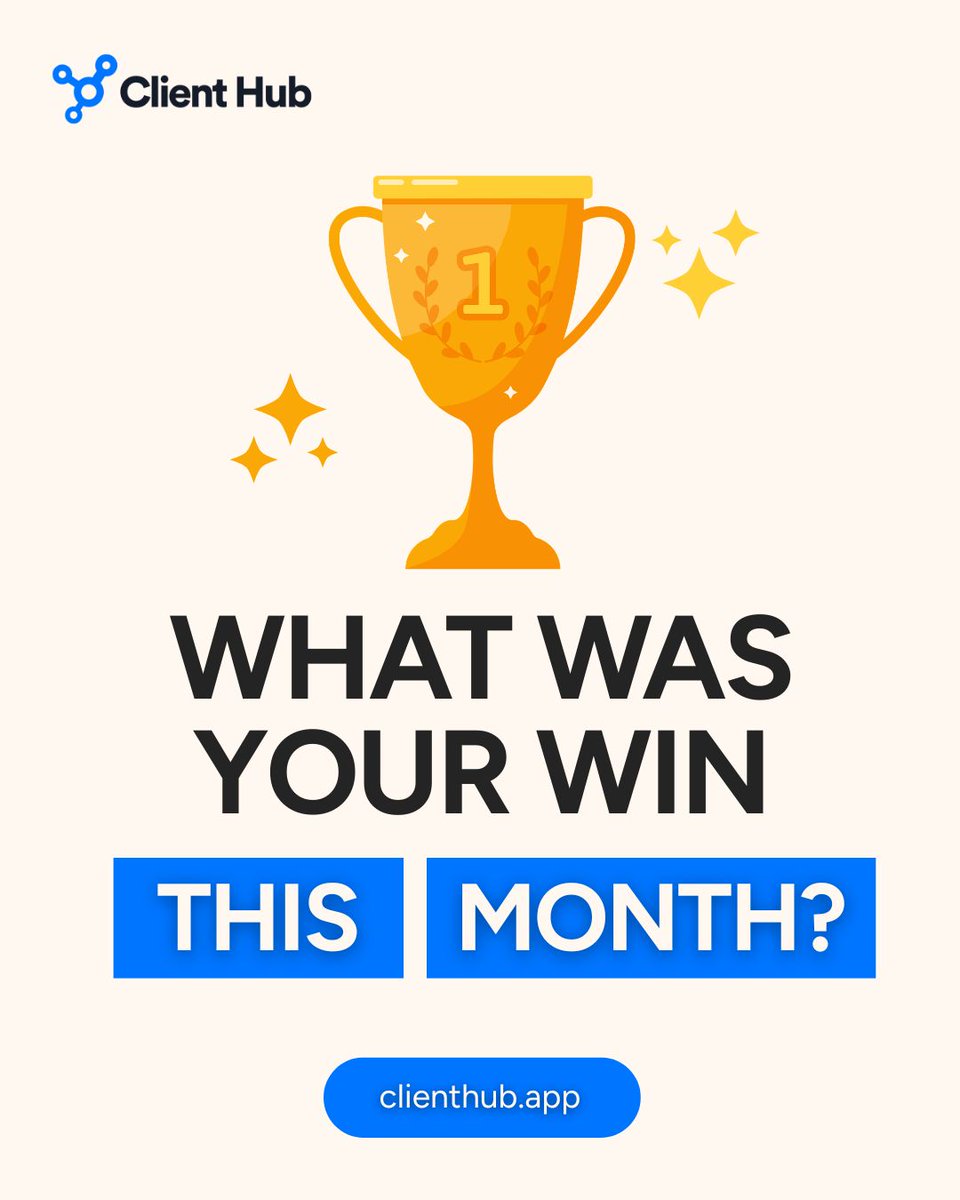 Client Hub tweet media