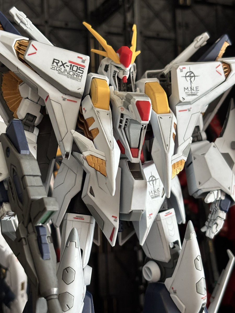 hgucクスィーガンダム完成‼️ でも閃光のハサウェイはまだ観ていな
