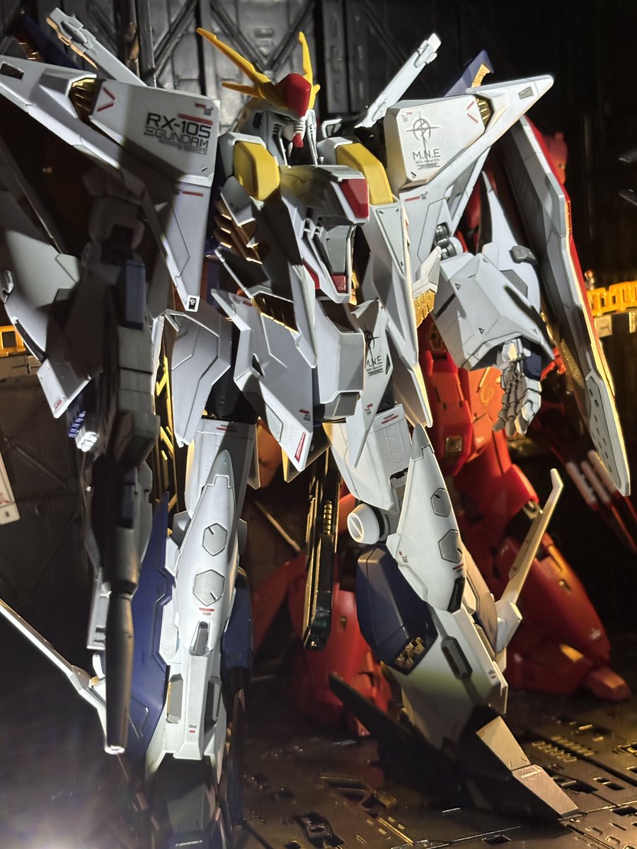 hgucクスィーガンダム完成‼️ でも閃光のハサウェイはまだ観ていな