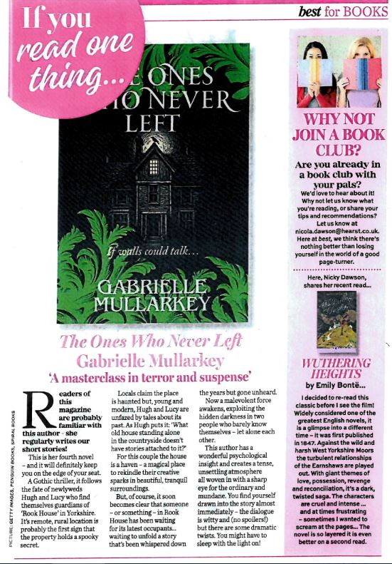 authorgabrielle's tweet photo. Thank you to best magazine for this review of my gothic novel on their books page last week. #gothic #writing #magazines https://t.co/GGovx8HhJq