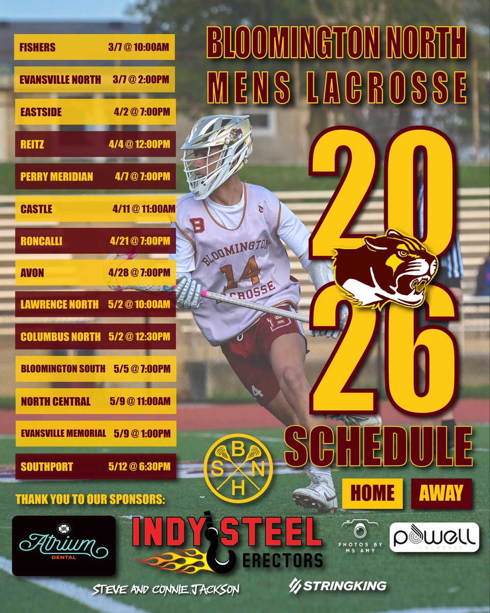 Bloomington Lacrosse North tweet media