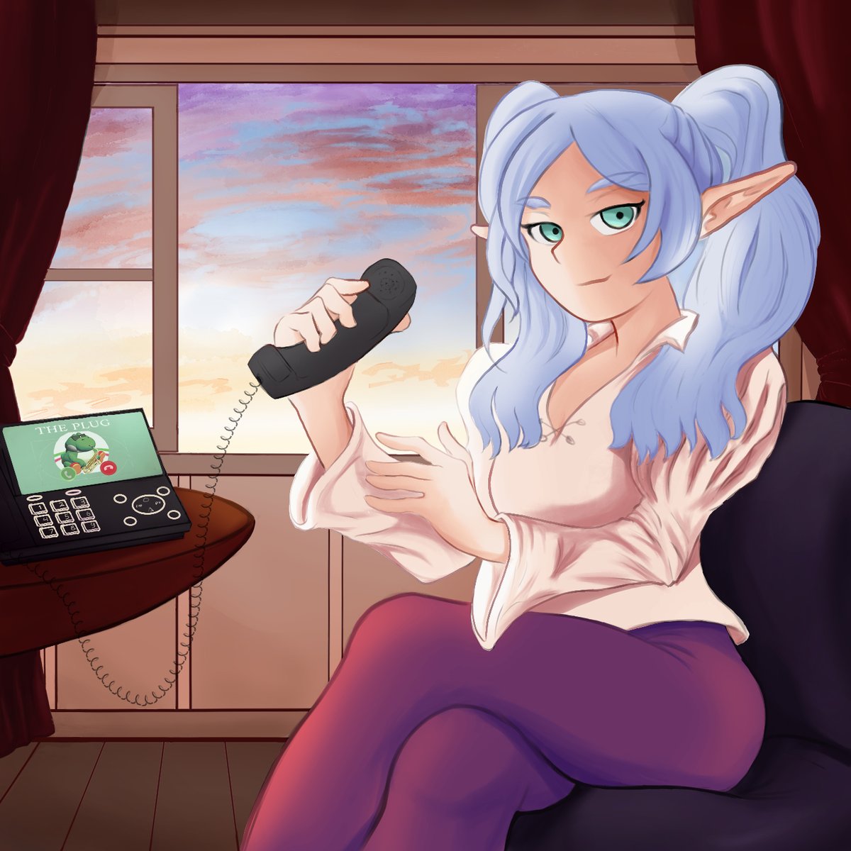 Hol' up, it's the plug. 
#frieren