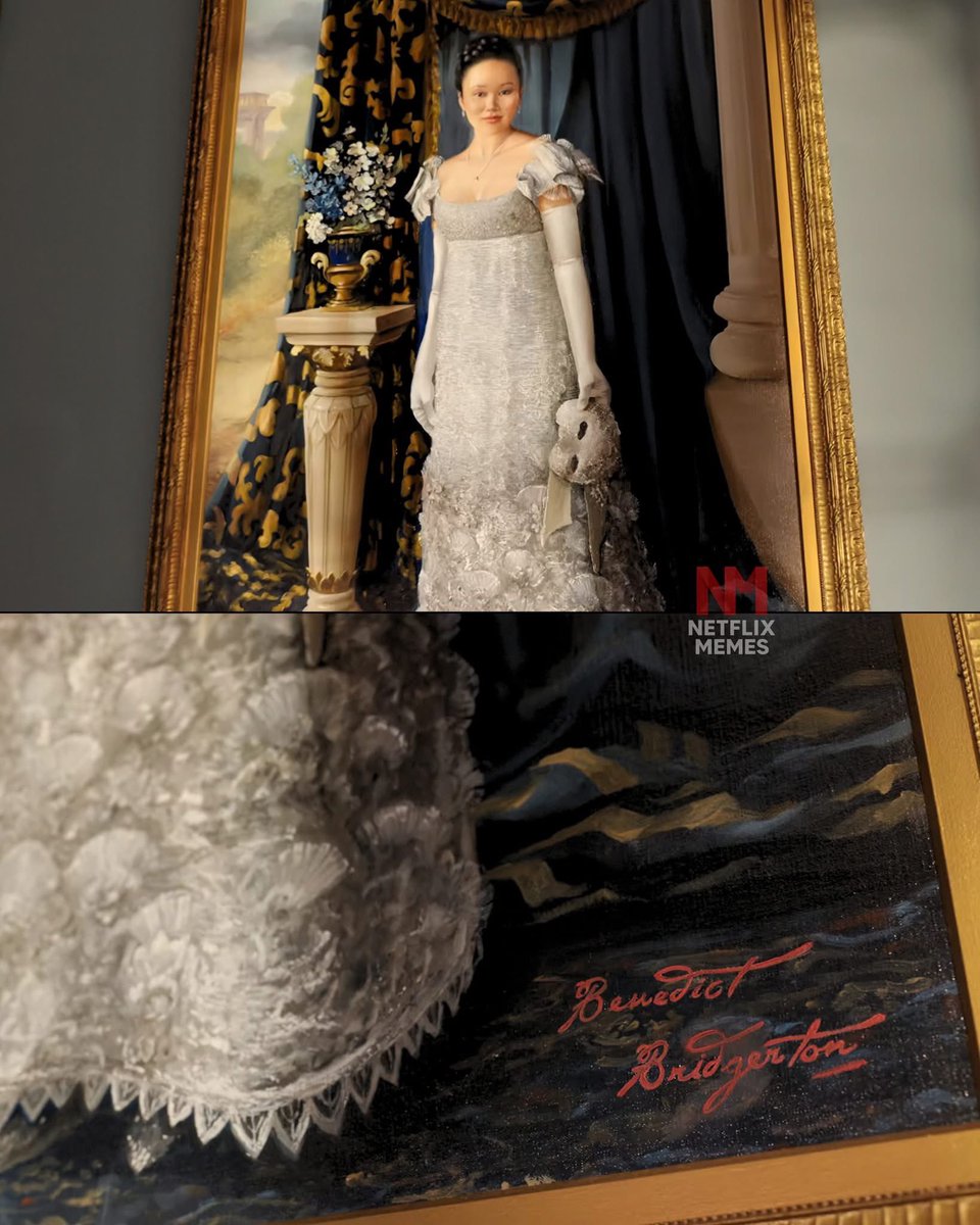 This just hit the nail on the head. One of the many reasons why S4 is my favorite season. The painting speaks a lot and the best thing to conclude the season. 

#Bridgerton #BridgertonSeason4 #Benophie