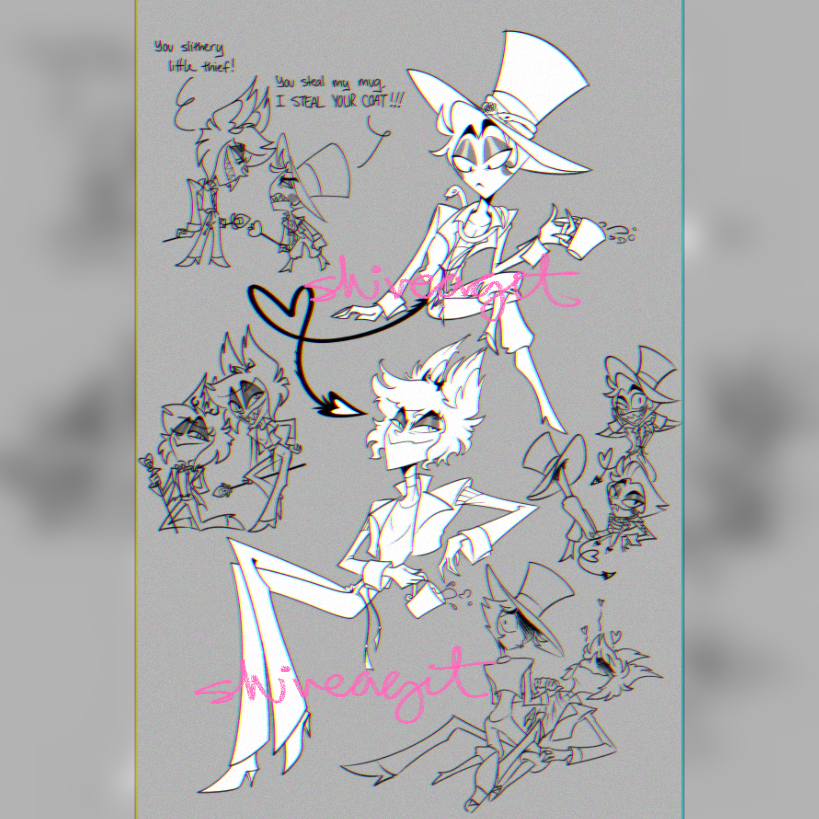 ShivLoDeM's tweet image. RadioApple Valentines  
Even your most hated person deserves some love #radopapple #valentines #hazbinhotel