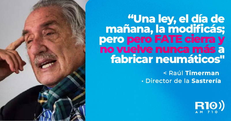Radio10's tweet image. 🗣️''ESTE NO ES UN GOLPE, ES UN ANIQUILAMIENTO''

🎙️@raultimerman en diálogo con @pabloduggan
 tras el cierre de FATE y la ley de reforma laboral.

#TodoEsPosible