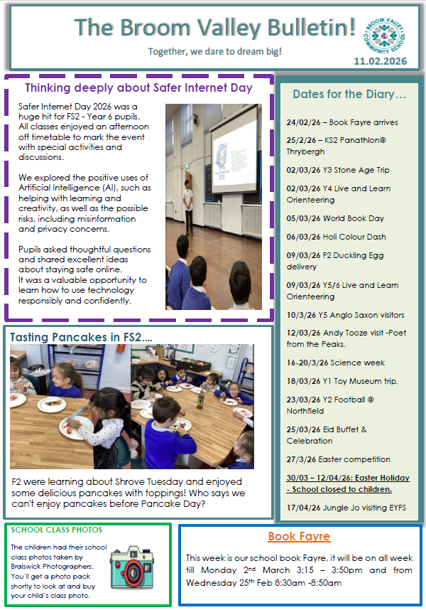 Broom Valley Community School tweet media