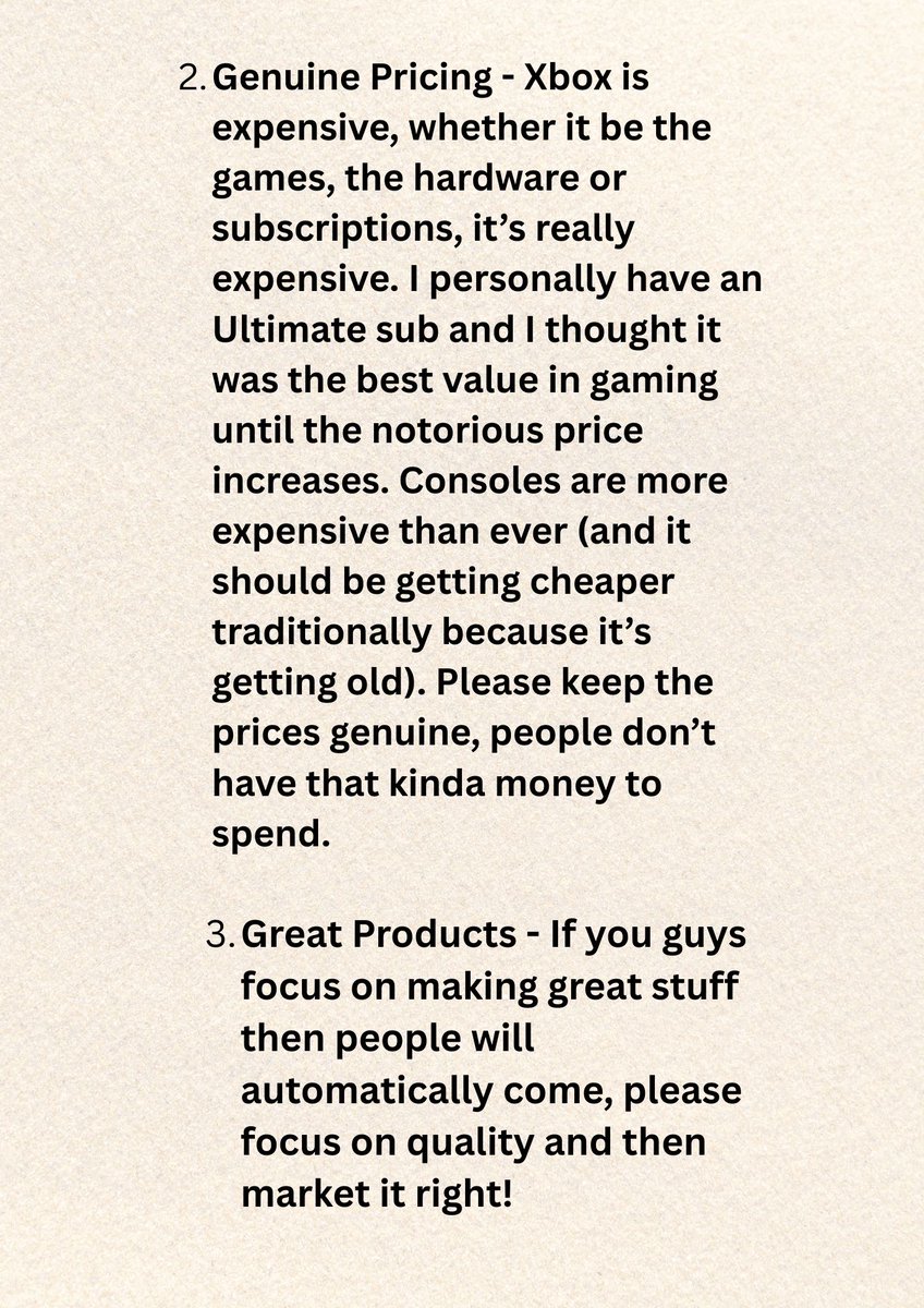 bobMinion2008's tweet photo. @asha_shar I made some suggestions regrading how to make @Xbox better. Kindly go through them all! All the best as the new CEO btw!!! https://t.co/aIYhuegIb1