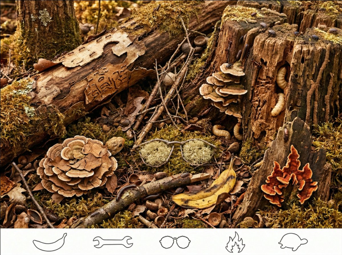 Hidden objects board