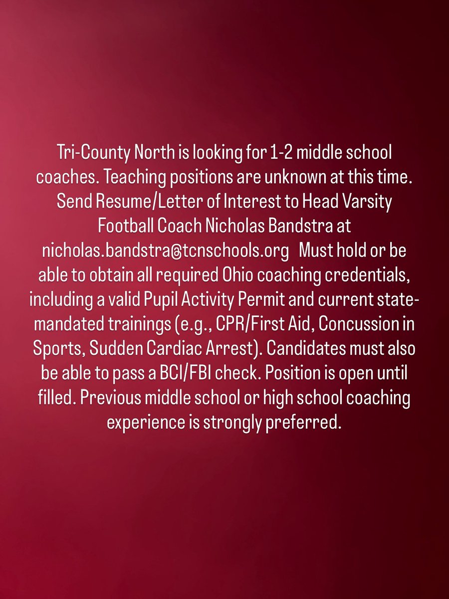Tri-County North Football tweet media