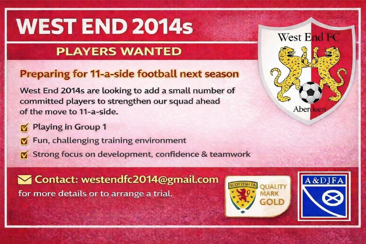 West End FC tweet media