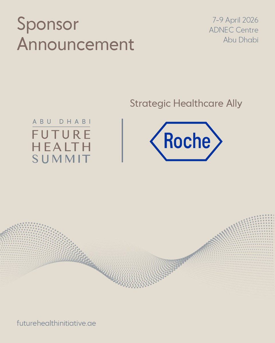 Future Health – A Global Initiative by Abu Dhabi tweet media