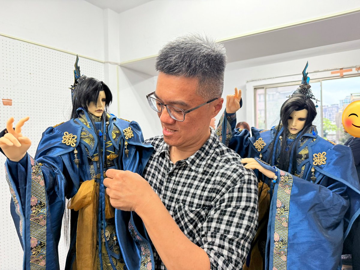 感謝阿堯老師拿我的談談拍照，還捕捉到和另一位談互動的可愛瞬間～真的是超熱情的談談～🤭🤭🤭