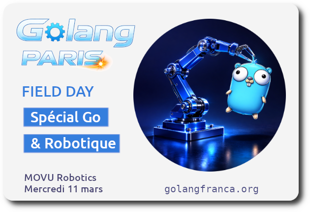 Golang Paris tweet media