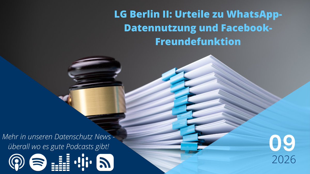 Der Datenschutz Talk tweet media