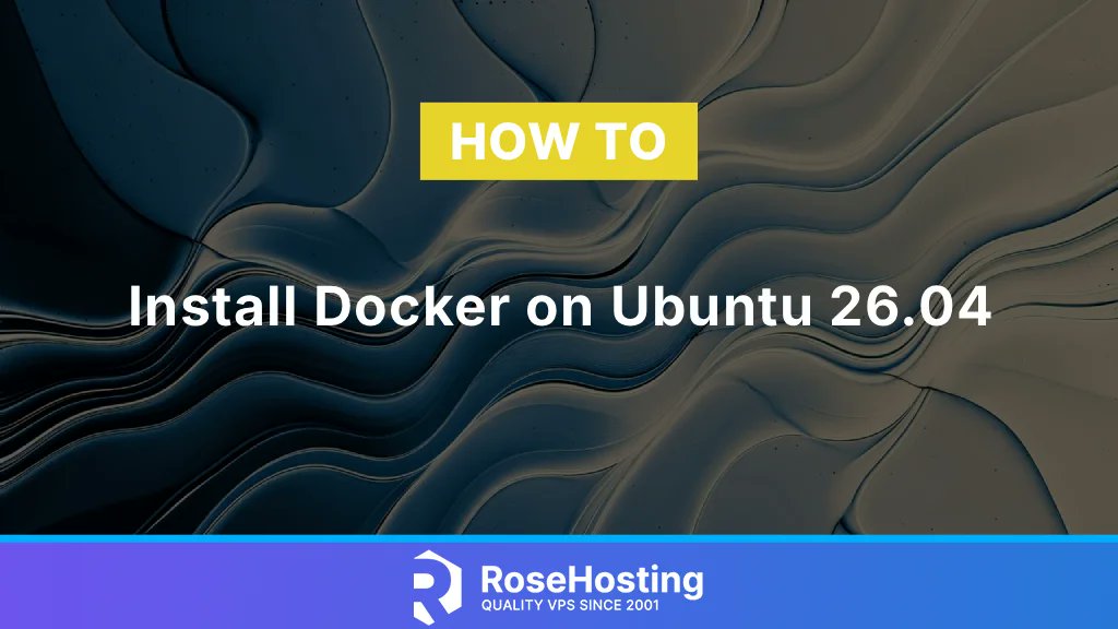 Looking to set up Docker on the latest Ubuntu release? Our comprehensive guide walks you through the installation process on Ubuntu 26.04, ensuring a smooth and efficient deployment for your containerized applications. Read more: rho.st/tnu5i