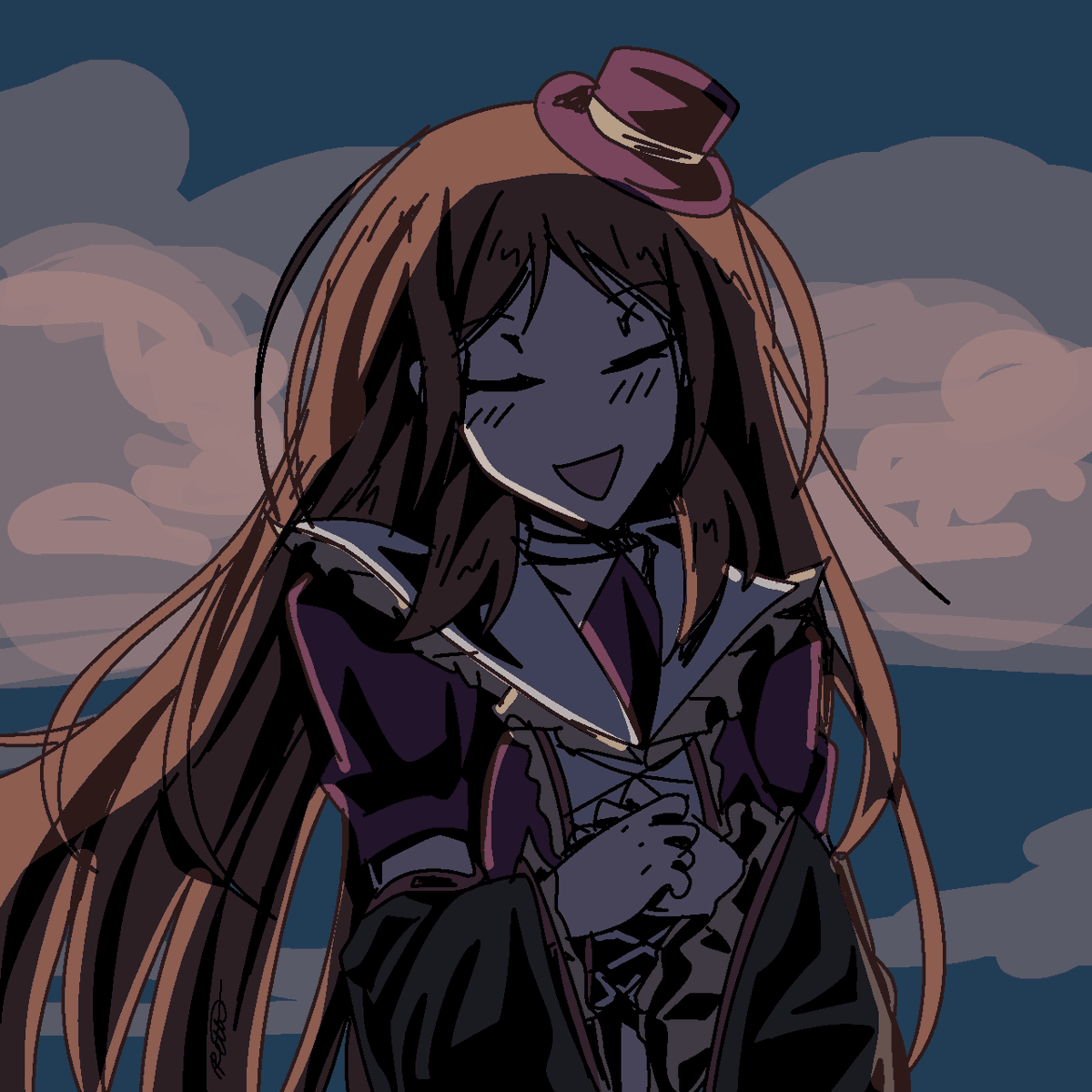 ritsudoodles's tweet photo. Day 2 - Namine Ritsu and Pink Clouds https://t.co/T7pQtcOK5y