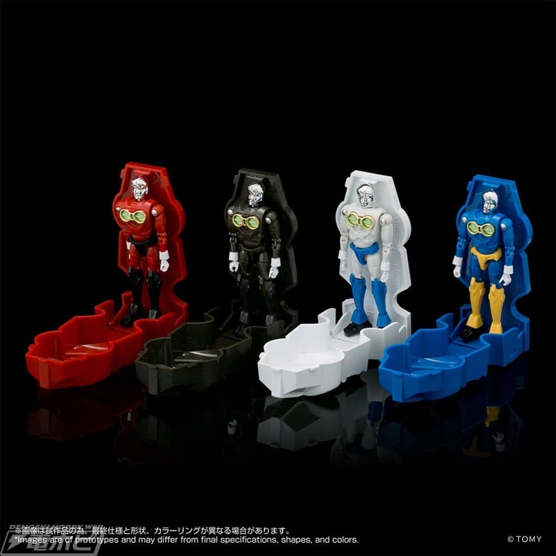 今日の話題】「#ミクロマン コマンド3号」アクションフィギュア4体