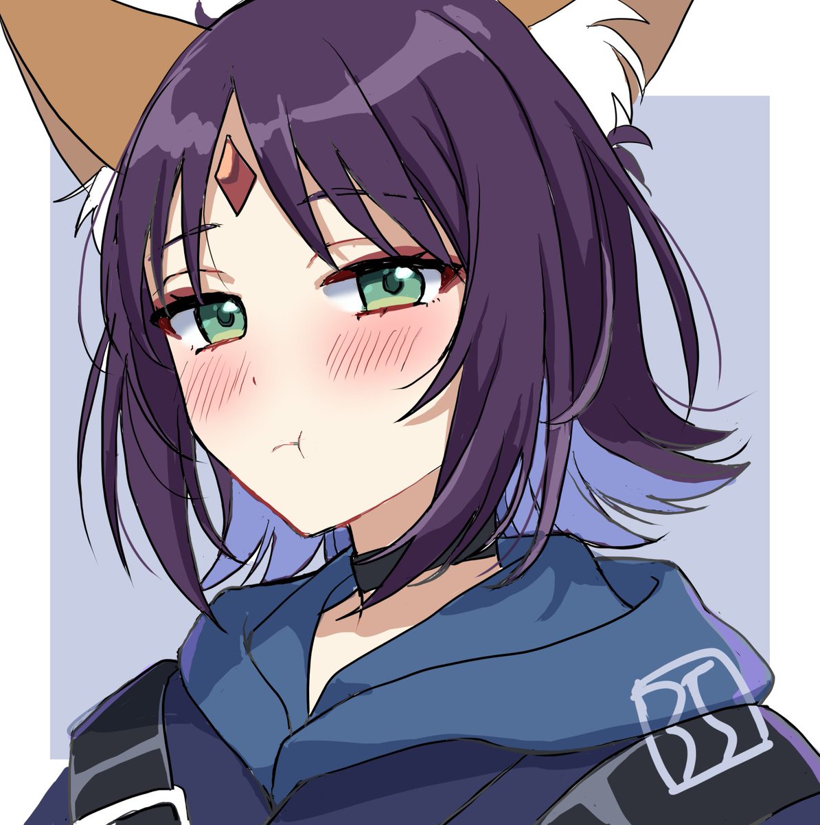 むくれ顔の彩葉😡