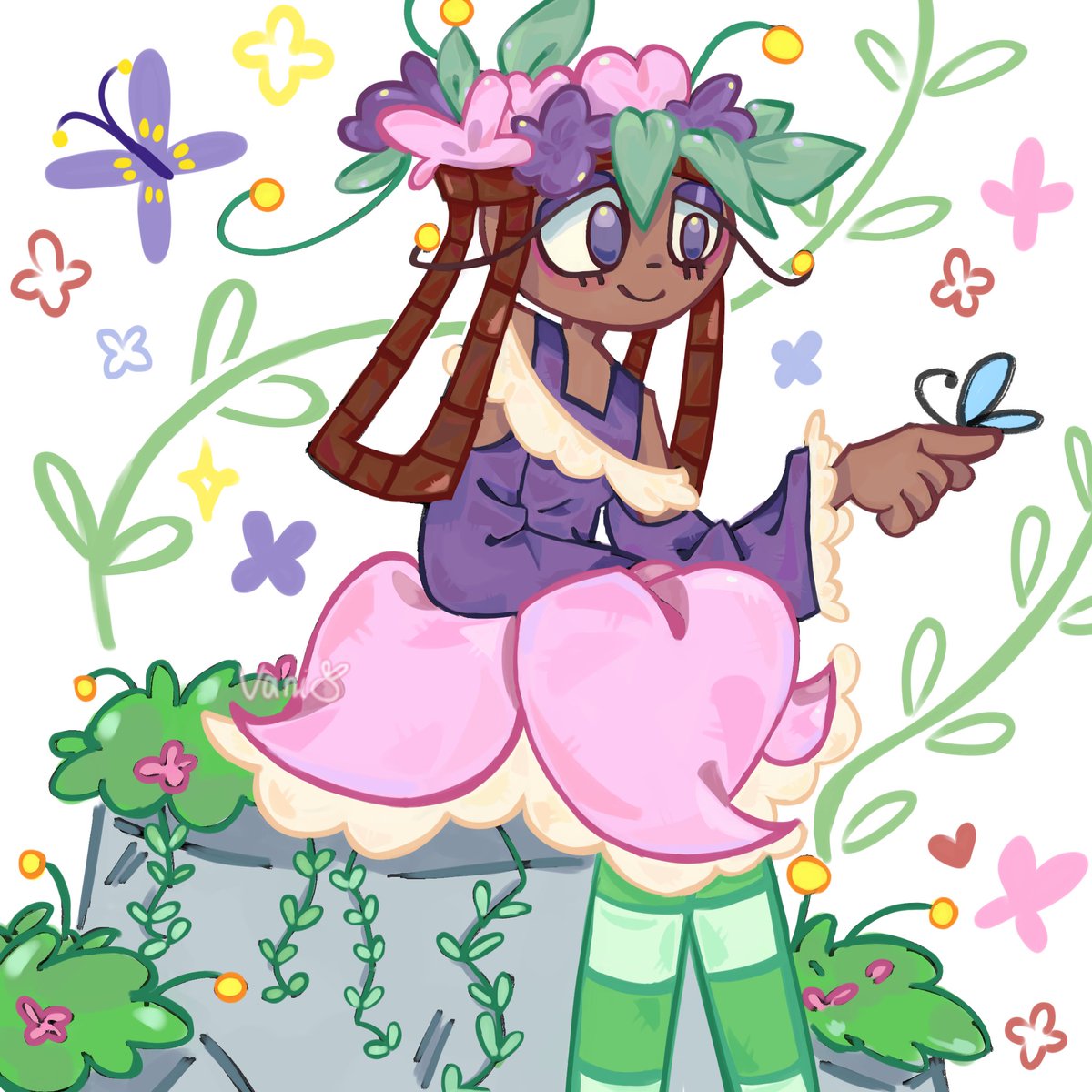 VaniVannie's tweet photo. Bassie art🌷
#dandysworld #Bassie #bassiebloomington https://t.co/fJnHTD9rFX