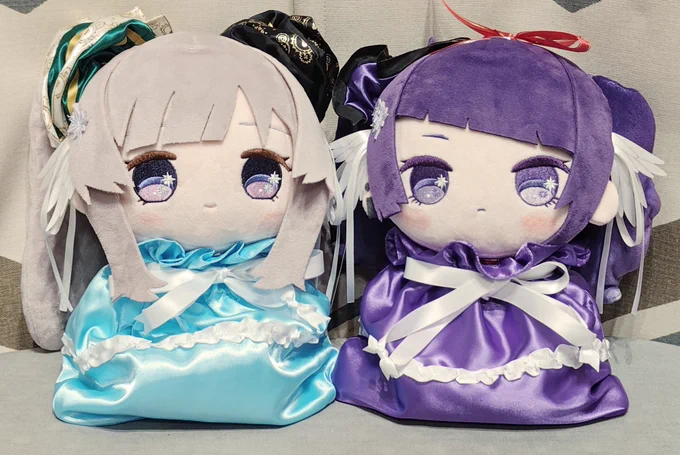 #SSF10 新作のアンティーカもち巾着と騎士団もち巾着が完成した〜