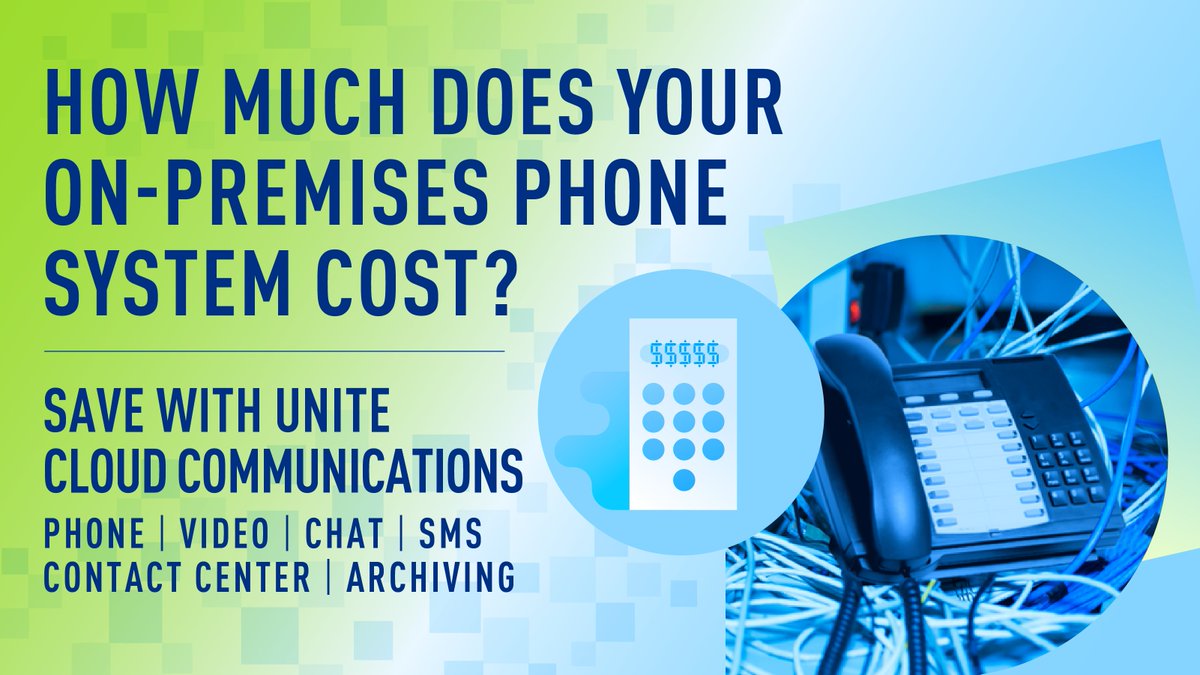 ChoiceComNwks's tweet photo. Say goodbye to expensive phone lines and long-distance charges! Switch to Unite and save with our AI-powered business cloud communications platform. Consolidate your apps, eliminate unnecessary hardware, and offload maintenance requirements. Learn more:  https://t.co/6NtJJO9pBF https://t.co/EnCM0MlVPw