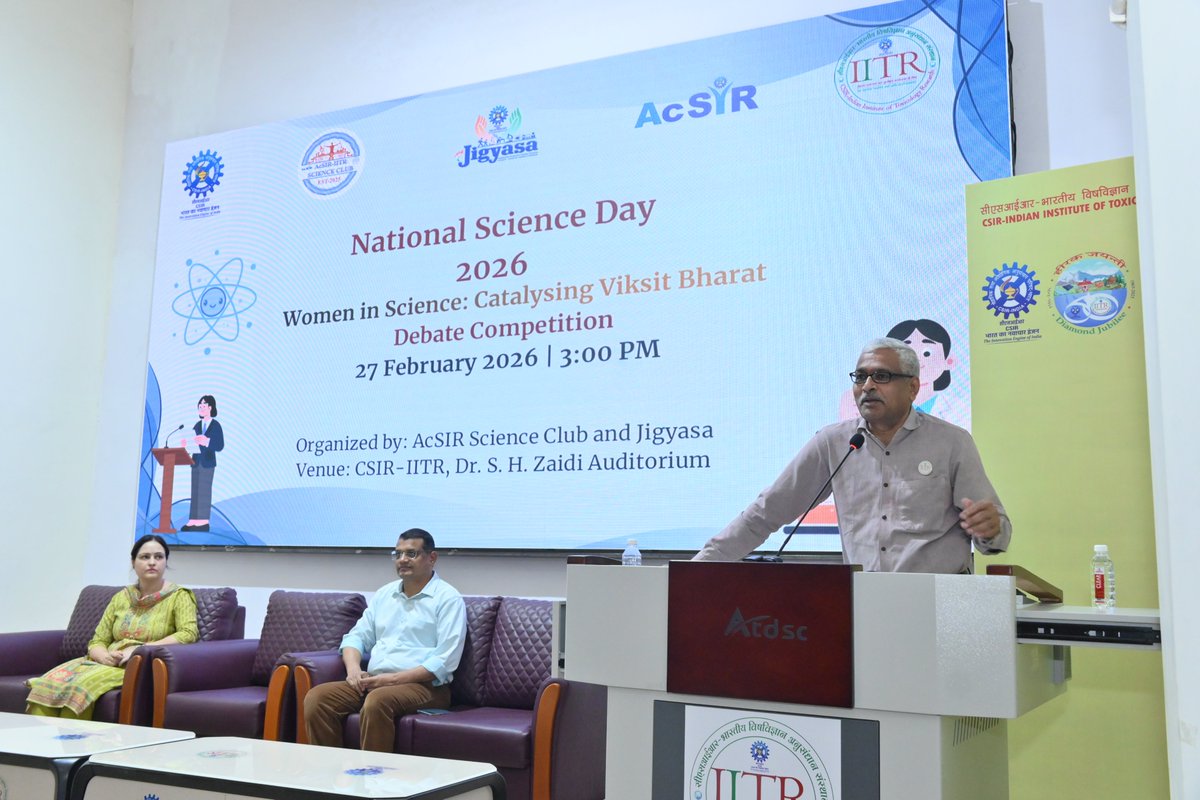 CSIR-IITR tweet media