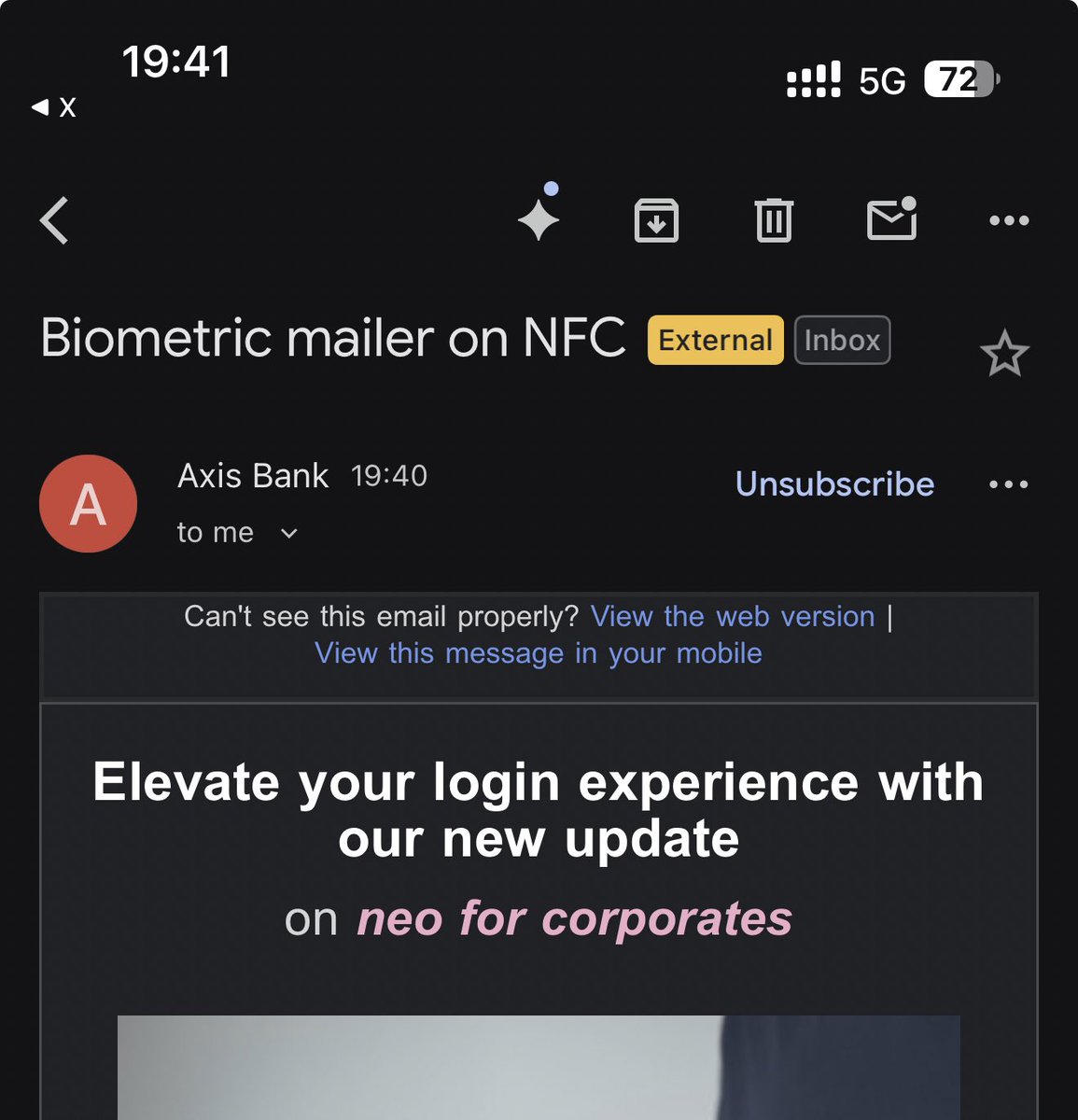 samratm's tweet photo. Looking at the email notification, I thought this was some announcement about Apple Pay integration that everyone is talking about, but 😅 https://t.co/ncYidzQvqX