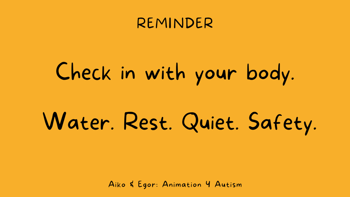 aikoandegor's tweet image. Midweek is a good time to reset the nervous system. 

Many autistic children experience sensory overload without always having the words to explain it. Regulation first. 

Everything else second. 💙

#AikoAndEgor #AutismCommunity #Wednesday #Wednesdaywisdom
