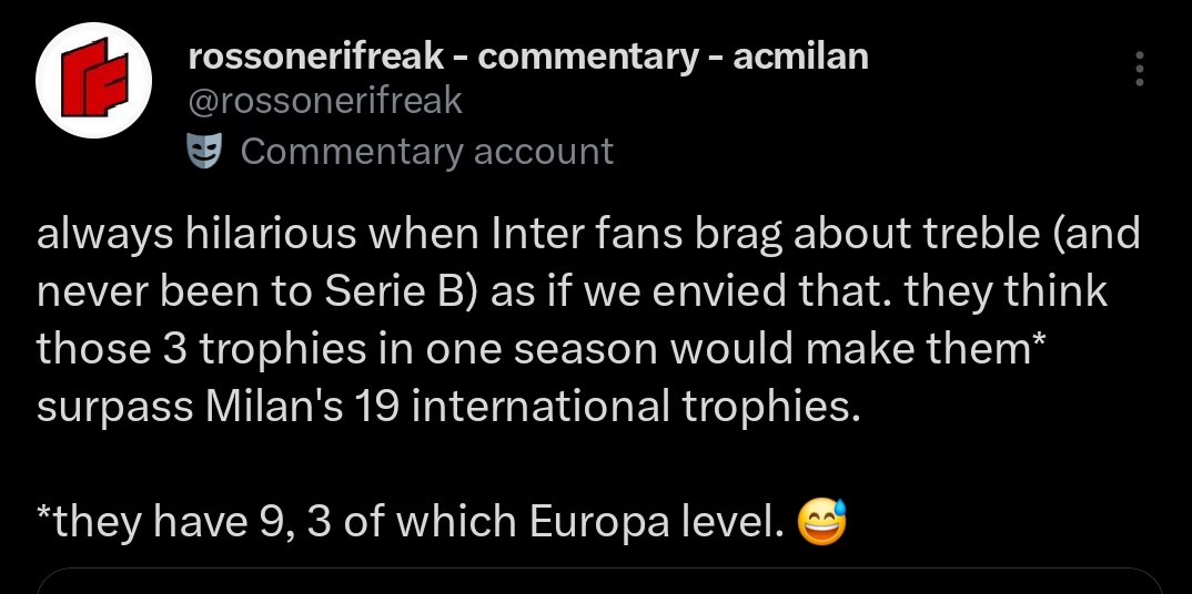 rossonerifreak - commentary - acmilan tweet media