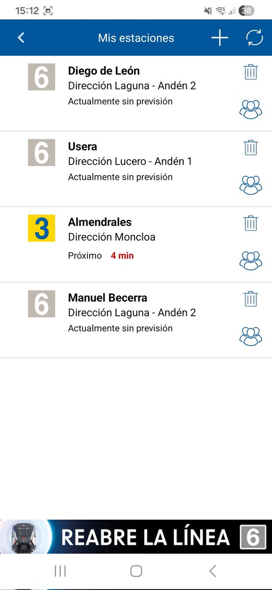 Gharis5's tweet photo. @metro_madrid ¿No vais a poner nunca la previsión? Llevo 15min y no aparece nunca. Sería un buen servicio para que pudiéramos tomar decisión de como llegar a nuestro destino @metro_madrid https://t.co/YbXJgMFzRy