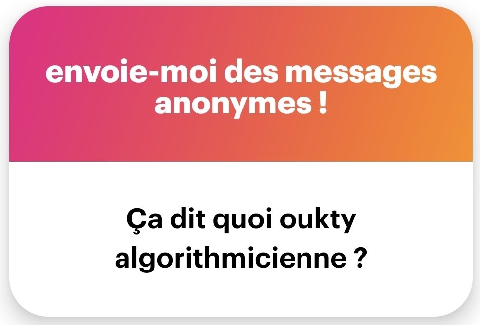 Ça dit que je compte résoudre le problème p = np et empocher 1 million d'€